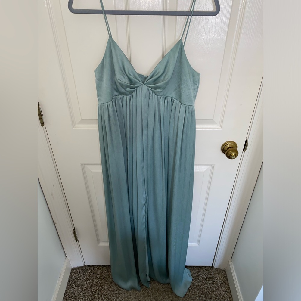 Sachin & Babi Jessica gown, color Jade, size 6